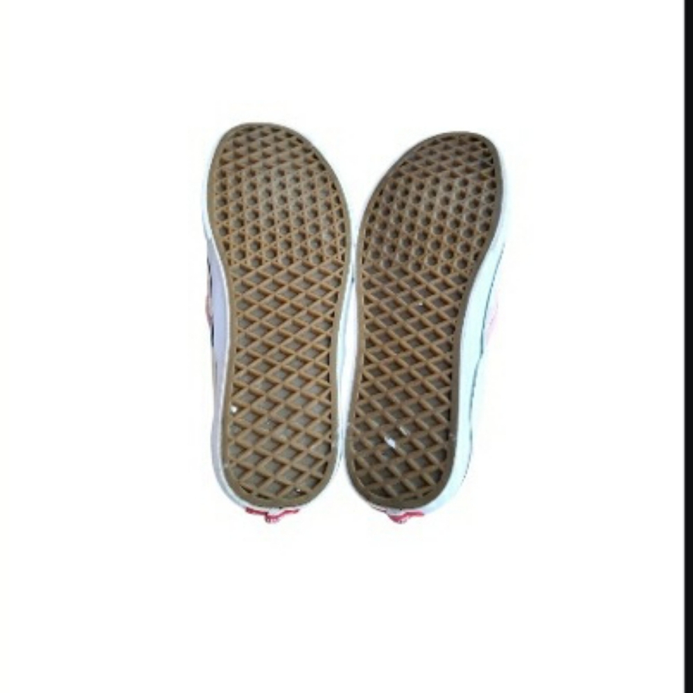 Vans Checkerboard Old Skool Sk8 Skate Classic Pink Cream Slip On Slipper Women 8 - Picture 9 of 12